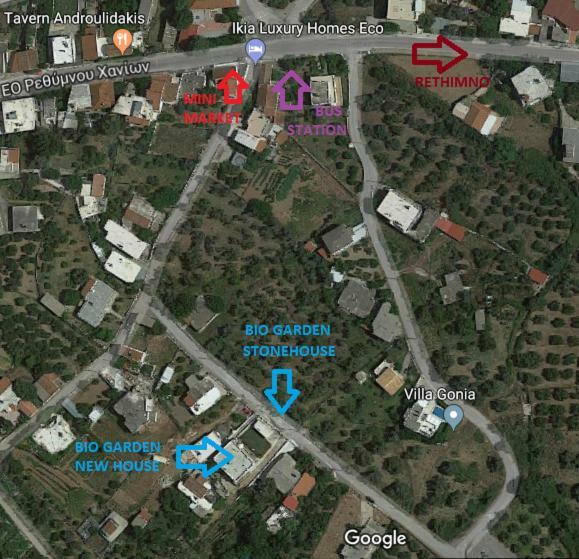 Bio Garden Stonehouse Villa Gonia Dış mekan fotoğraf